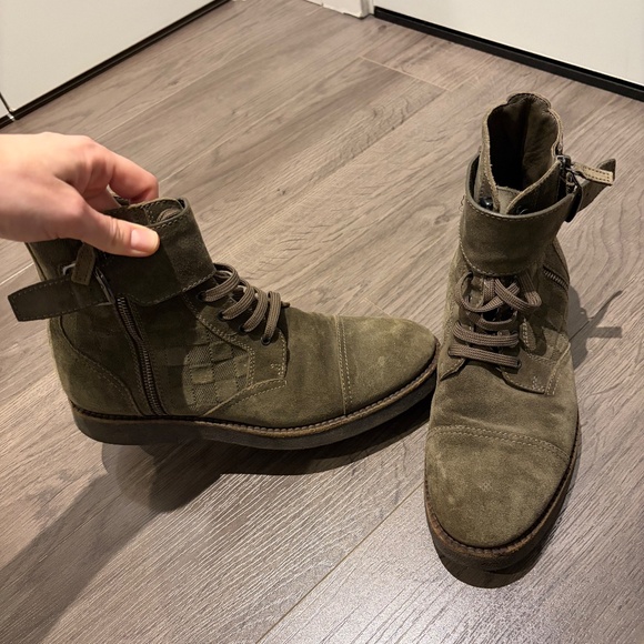 Mens Sage Color Louis Vuitton Boots - Picture 2 of 8
